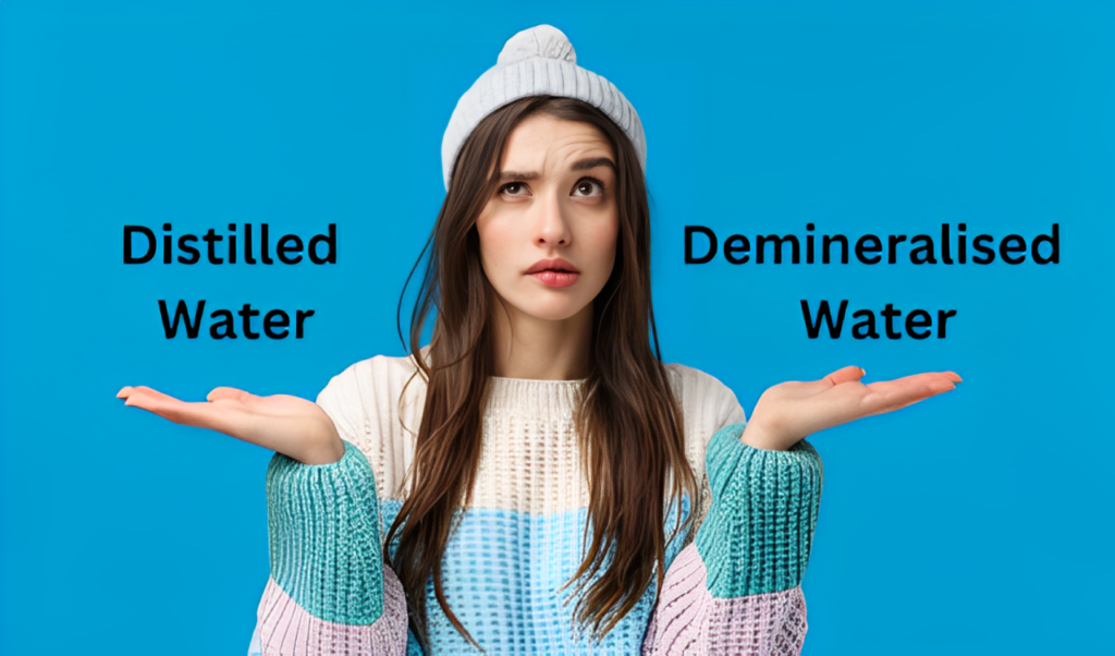 Distilled water vs Demineralized Water